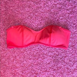 Reversible Red White and Blue Bikini Top